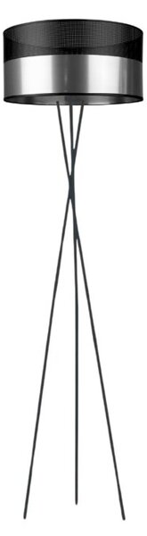 Lampa stojąca podłogowa trójnóg z abażurem walec MORIS