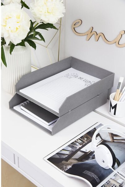Kartonowe organizery na dokumenty zestaw 2 szt. Hakan – Bigso Box of Sweden