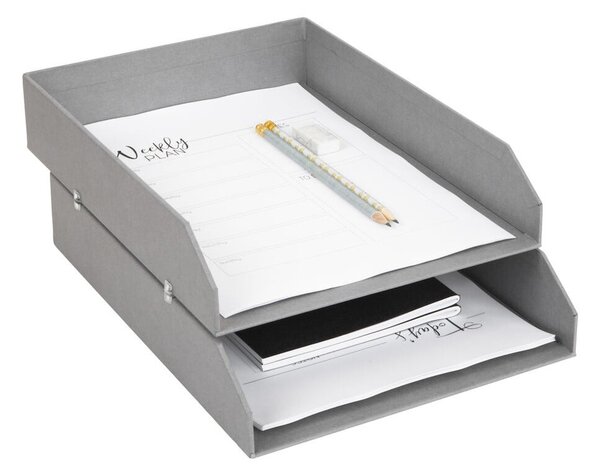 Kartonowe organizery na dokumenty zestaw 2 szt. Hakan – Bigso Box of Sweden