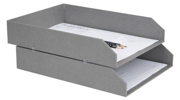 Kartonowe organizery na dokumenty zestaw 2 szt. Hakan – Bigso Box of Sweden