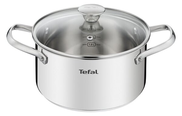 Garnek ze stali nierdzewnej odpowiedni na indukcję Cook Eat – Tefal