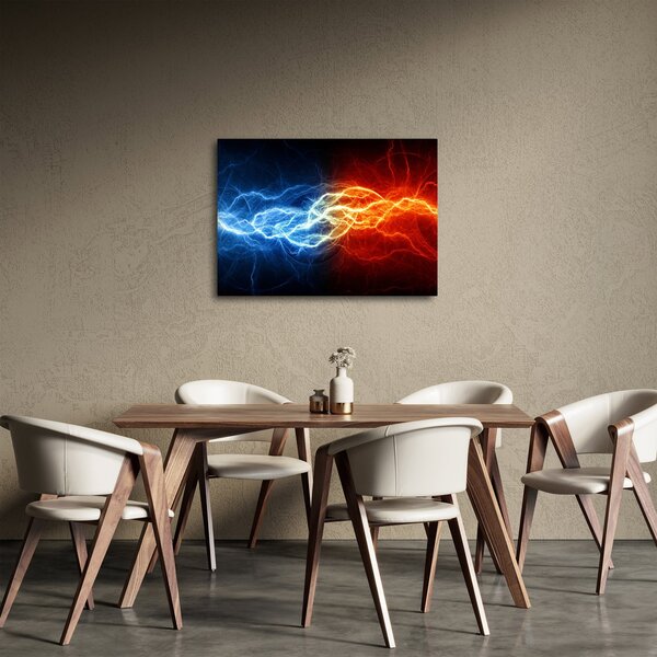Obraz napięcia elektrycznego (70x50 cm)