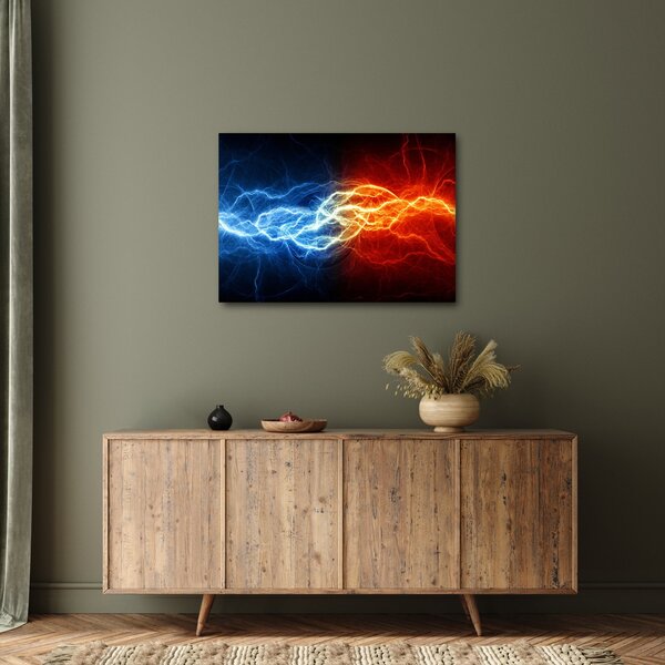 Obraz napięcia elektrycznego (70x50 cm)