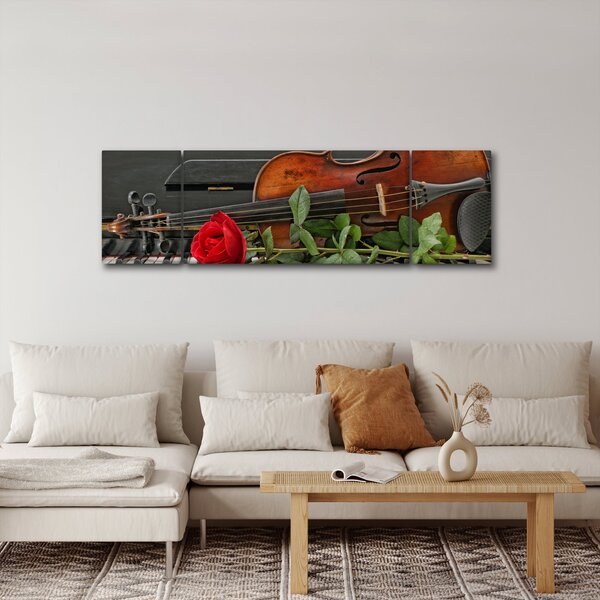 Obraz - Pamięć muzyka (170x50 cm)