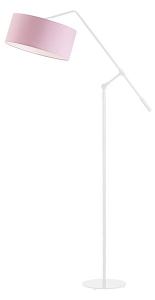 Lampa stojąca podłogowa przegubowa regulowana z abażurem walec AVADO