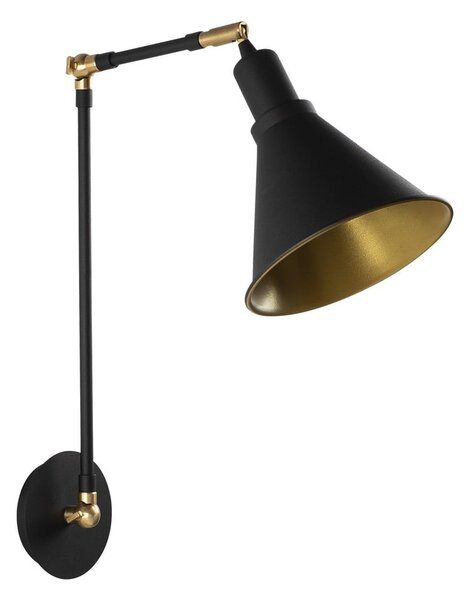 Czarny kinkiet ø 20 cm Chicago – Opviq lights