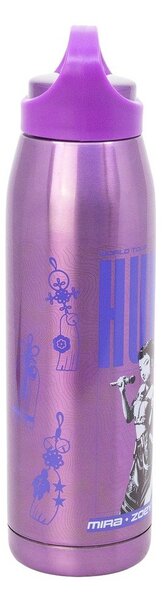 Fioletowy termos dla dzieci ze stali nierdzewnej 665 ml K-Pop Demon Hunters – STOR