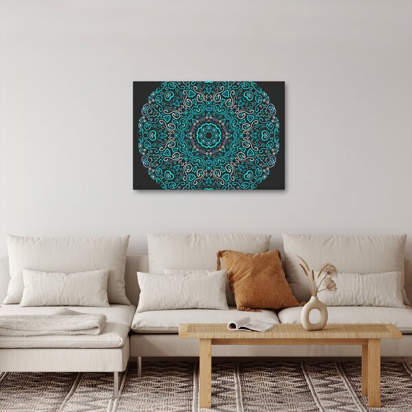 Obraz abstrakcji ozdobnej (70x50 cm)