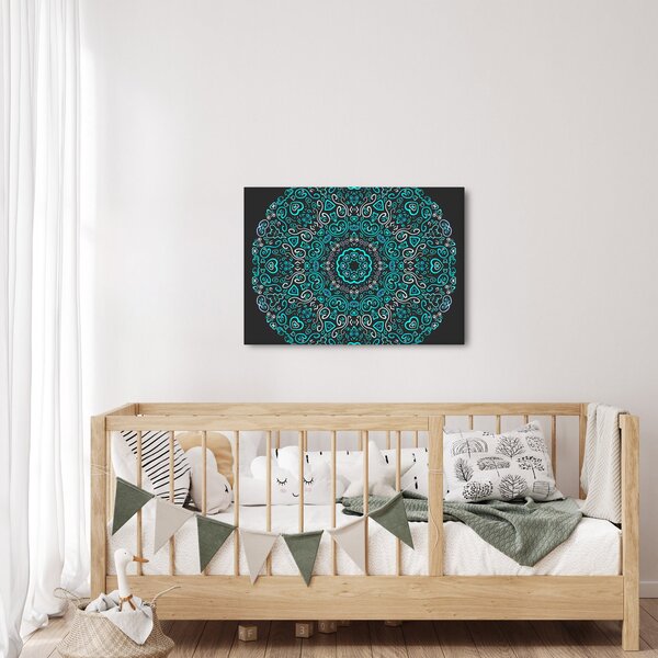 Obraz abstrakcji ozdobnej (70x50 cm)