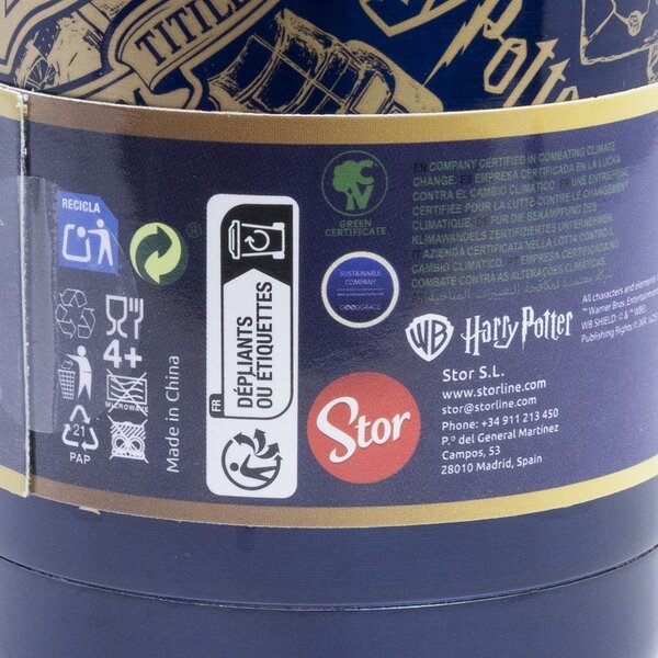 Ciemnoniebieski termos dla dzieci ze stali nierdzewnej 665 ml Harry Potter – STOR