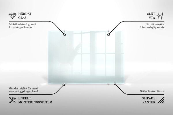 Panel kuchenny transparentny