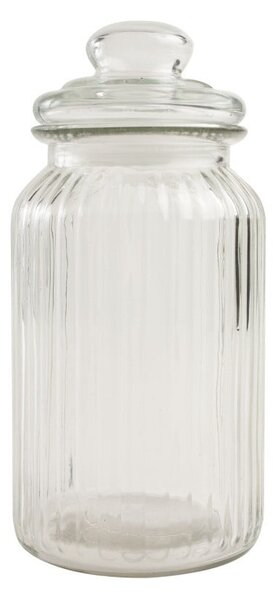 Pojemnik szklany T&G Woodware Ribbed, 1,3 l