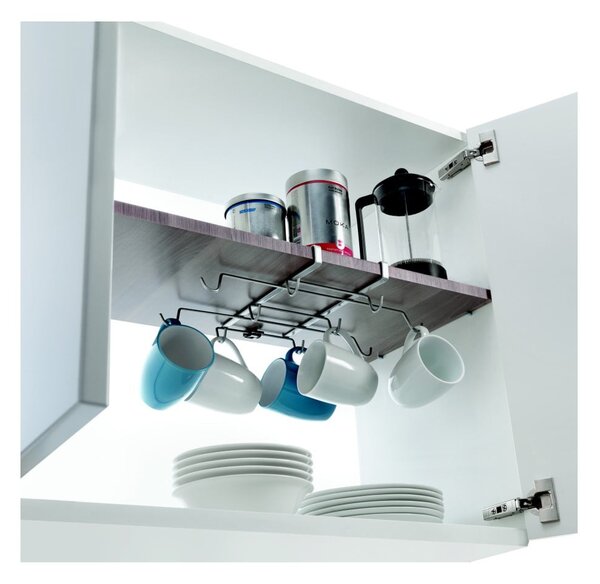 Uchwyt na kubki pod półkę Metaltex Spider Mug