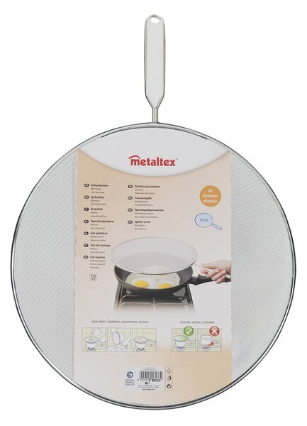 Ochronne sitko na patelnię Metaltex Fritto, ⌀ 33 cm