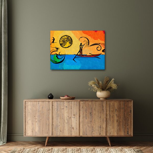 Obraz starożytnego obrazu (70x50 cm)