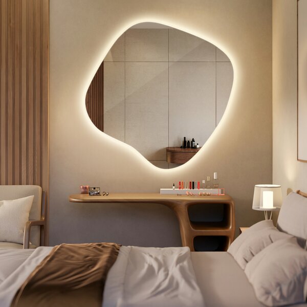 Lustro plama LED nowoczesne