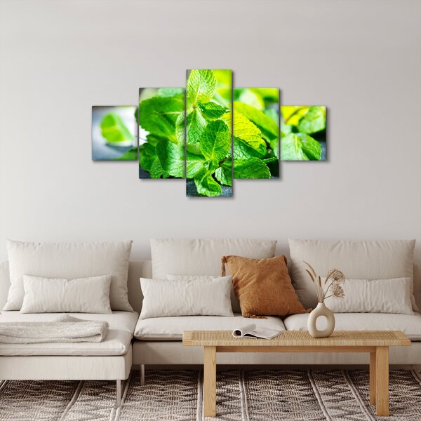 Obraz mięty (125x70 cm)