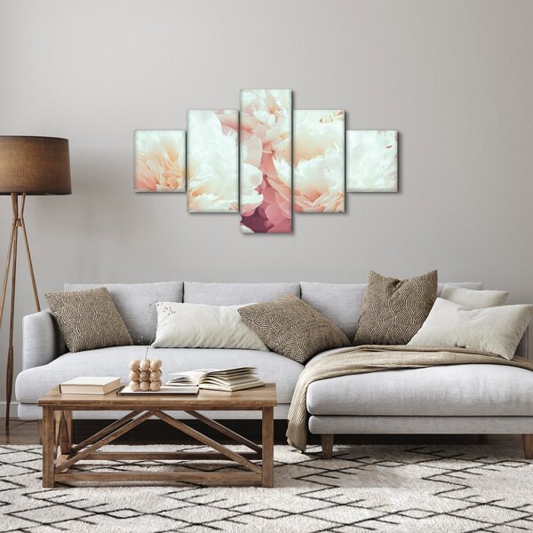 Obraz kwiatów (125x70 cm)