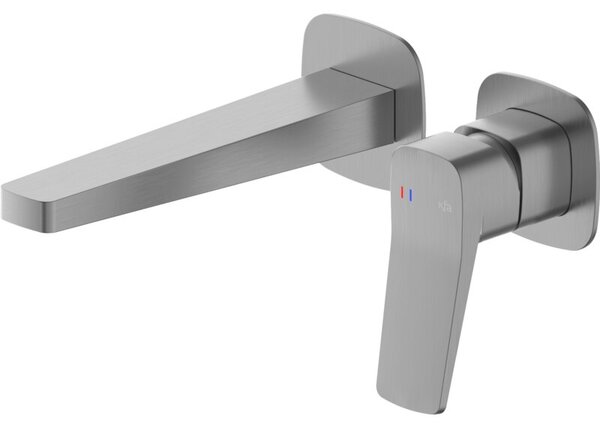 Bateria umywalkowa podtynkowa KFA ARMATURA Malaga 4529-810-61 Szary metaliczny