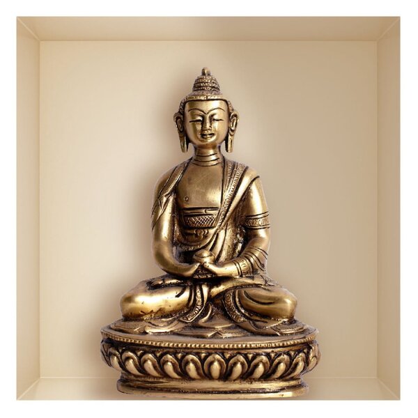Naklejka 3D Ambiance Buddha Statue