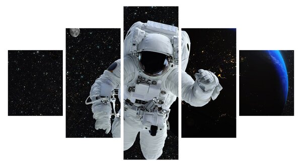 Obraz - Astronauta w kosmosie (125x70 cm)