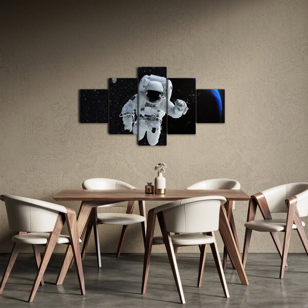 Obraz - Astronauta w kosmosie (125x70 cm)