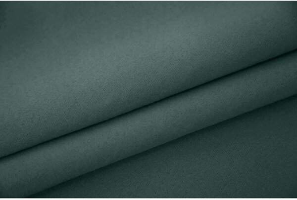 Turkusowa zasłona OXFORD 140x250 cm Zawieszanie: Taśma z wiązaniami