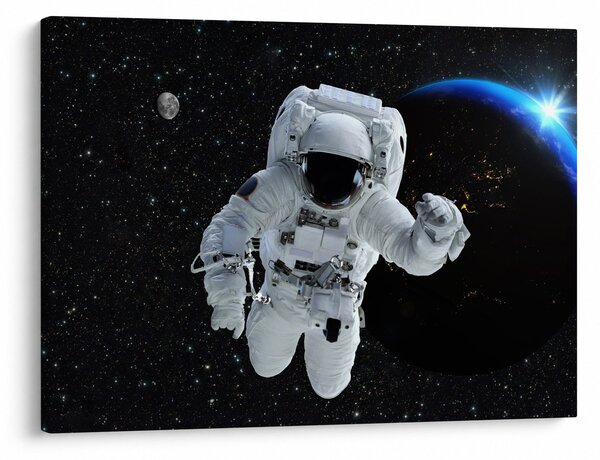 Obraz - Astronauta w kosmosie (70x50 cm)