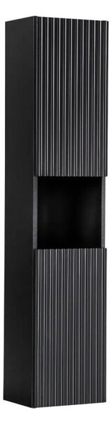 Szafka łazienkowa NOVA BLACK D 80-03-2D czarna