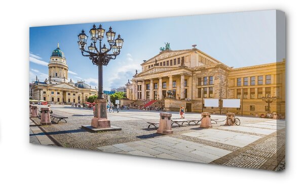 Duży obraz na płótnie Plac przy Katedrze w Berlinie