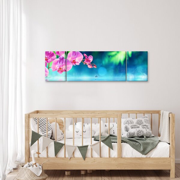 Obraz - Orchidea (170x50 cm)