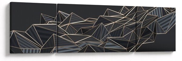 Obraz abstrakcji (170x50 cm)