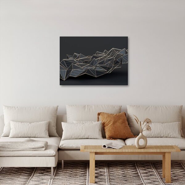 Obraz abstrakcji (70x50 cm)
