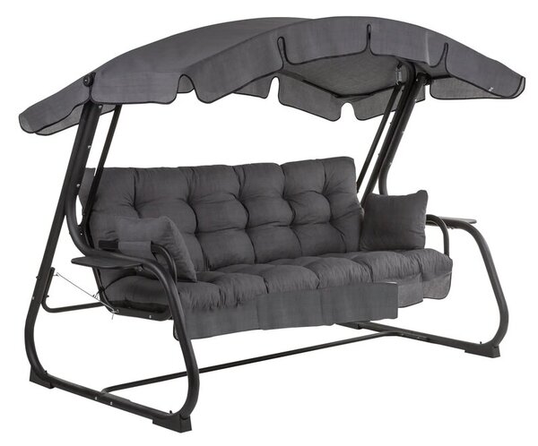 Huśtawka ogrodowa PATIO Ravenna Black Edition H024-07IB