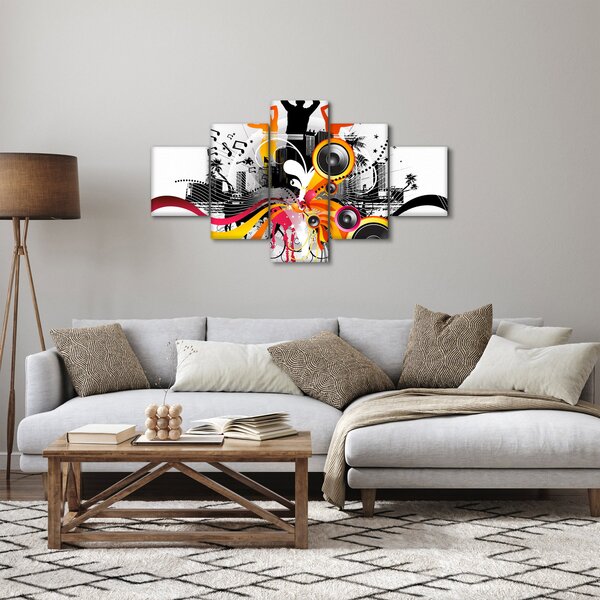 Obraz - Muzyka (125x70 cm)