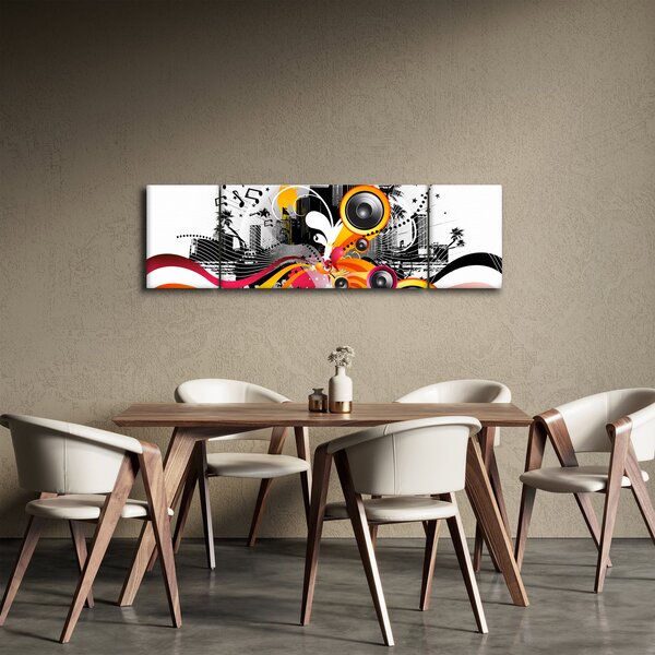 Obraz - Muzyka (170x50 cm)