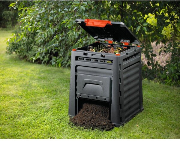 Czarny kompostownik 320 l Eco – Keter