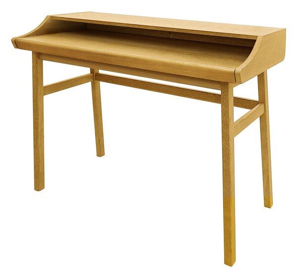 Biurko w dekorze dębu z sekretarzykiem 44x115 cm Carteret – Woodman