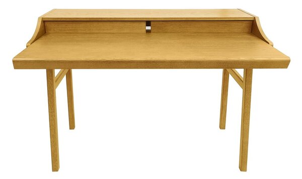 Biurko w dekorze dębu z sekretarzykiem 44x115 cm Carteret – Woodman