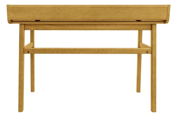 Biurko w dekorze dębu z sekretarzykiem 44x115 cm Carteret – Woodman