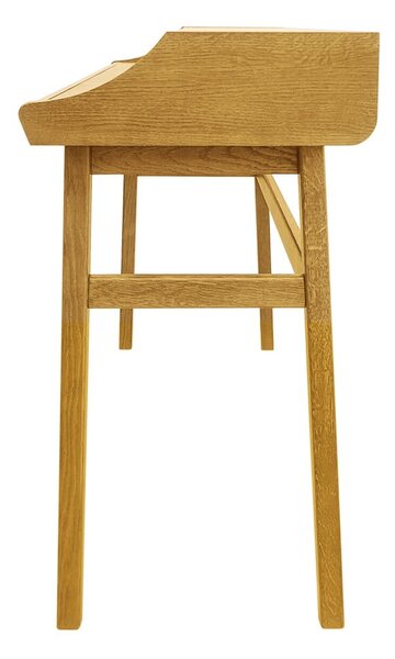 Biurko w dekorze dębu z sekretarzykiem 44x115 cm Carteret – Woodman