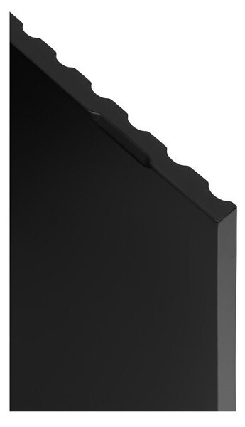 Czarny kredens Teulat Doric, szer. 200 cm