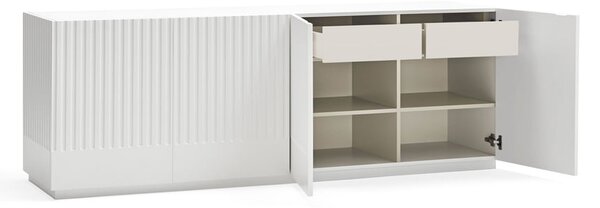 Biały kredens Teulat Doric, szer. 200 cm