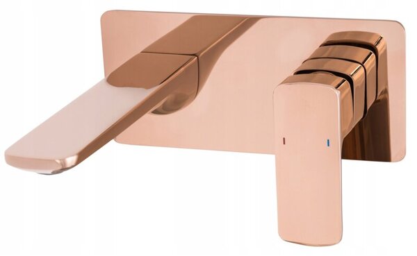 Bateria Umywalkowa Podtynkowa Cubic Rose Gold Granitan 1 szt