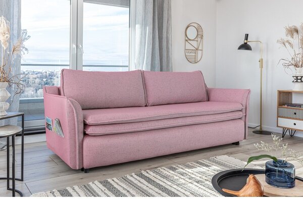 Różowa rozkładana sofa Miuform Charming Charlie