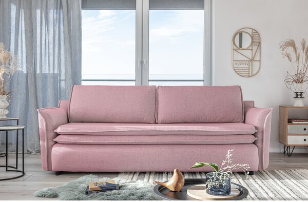 Różowa rozkładana sofa Miuform Charming Charlie