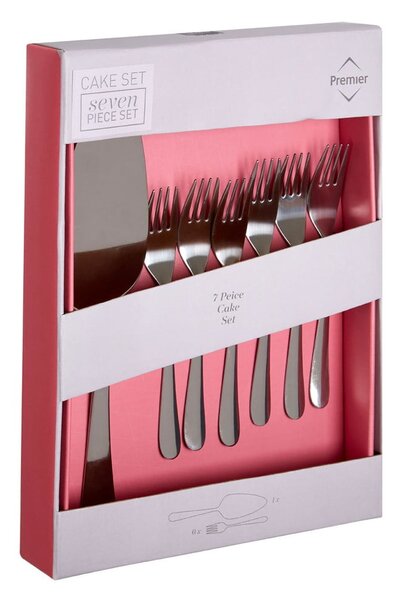 Szare sztućce ze stali nierdzewnej 7 szt. – Premier Housewares