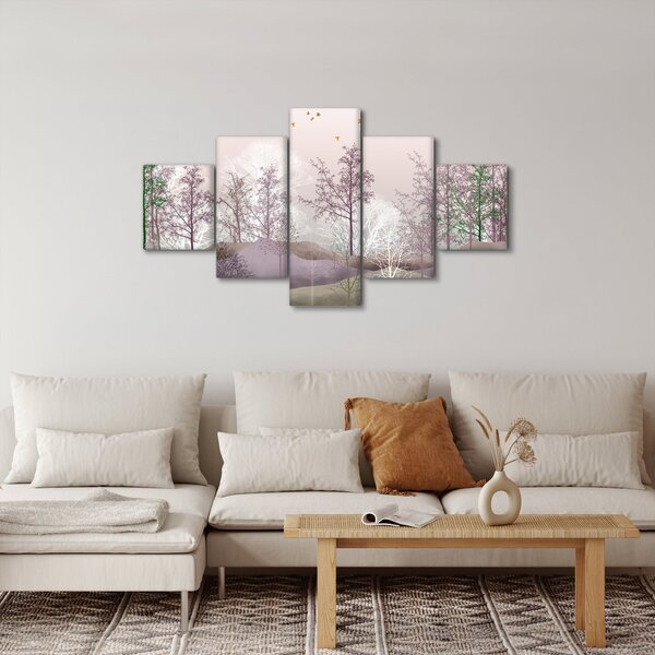 Obraz lasu (125x70 cm)