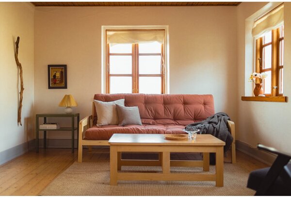 Pomarańczowa rozkładana sofa 204 cm Grab – Karup Design