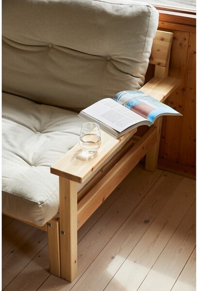 Sofa rozkładana Karup Design Unwind Beige